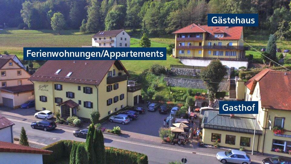 Gasthof Hotel Schwarzes Ross Bad Berneck im Fichtelgebirge Extérieur photo